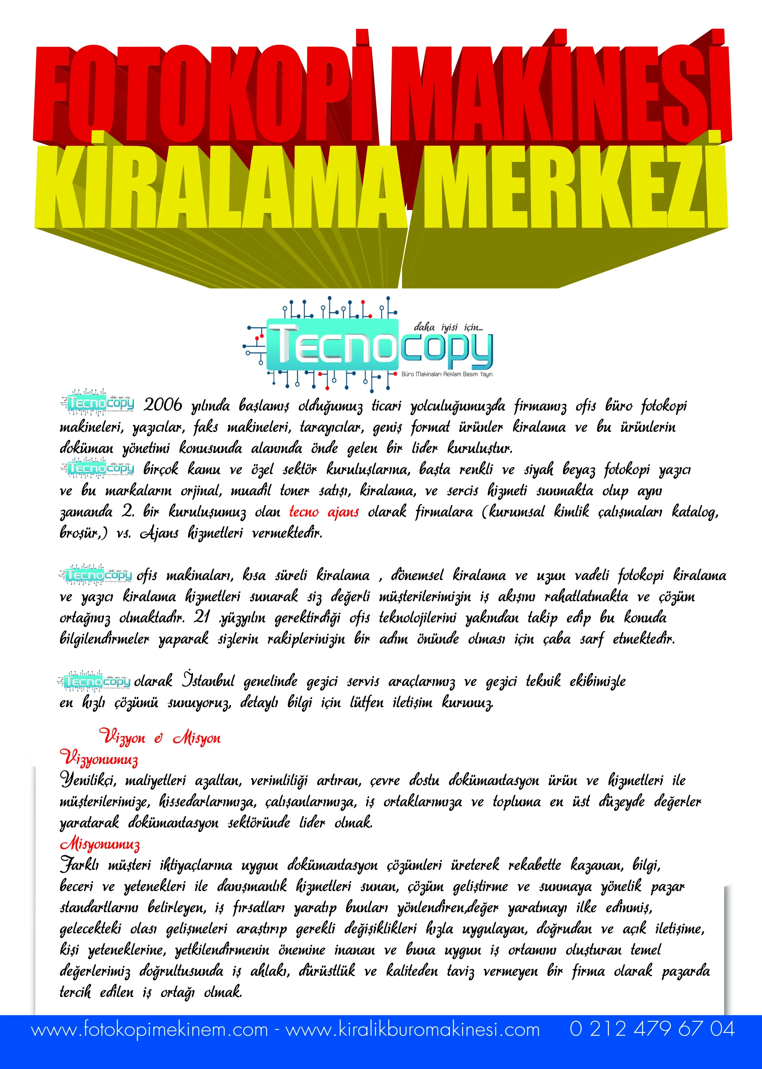 TecnoCopy Tanıtım Görseli 1